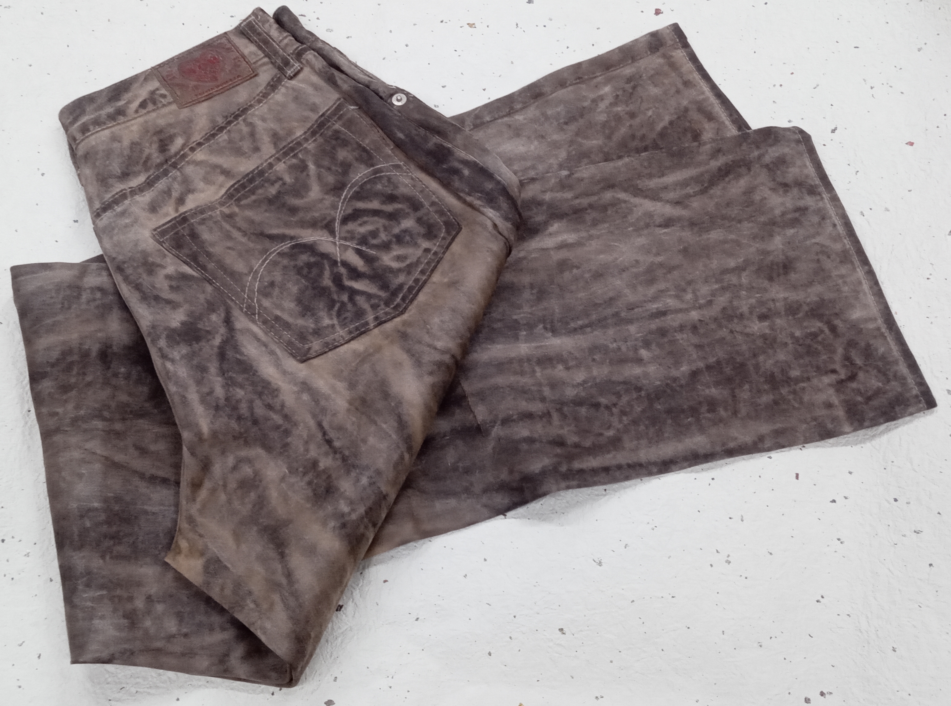 柿渋染めデニム