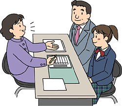 柿渋コラボのイメージイラスト